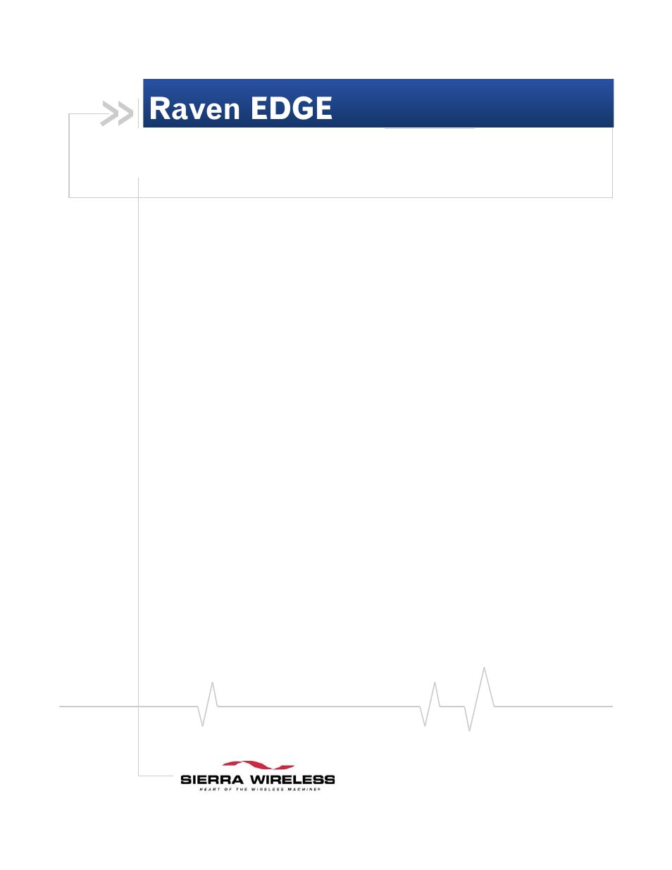 Sierra Raven EDGE User Manual | 141 pages
