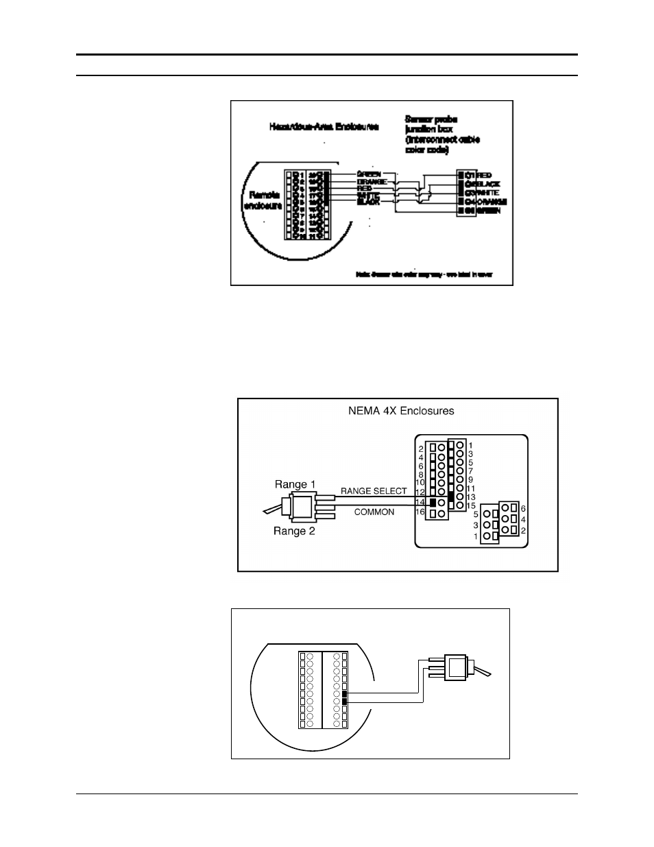 Range selection wiring | Sierra FLAT-TRAKTM 780S User Manual | Page 25 / 48