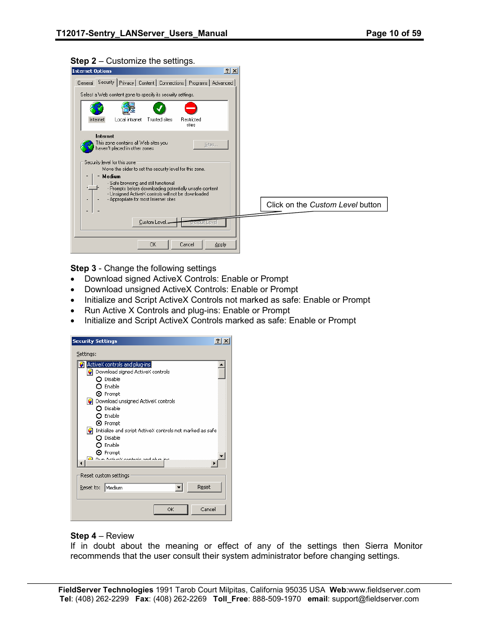 Sierra 5391-02 User Manual | Page 10 / 59