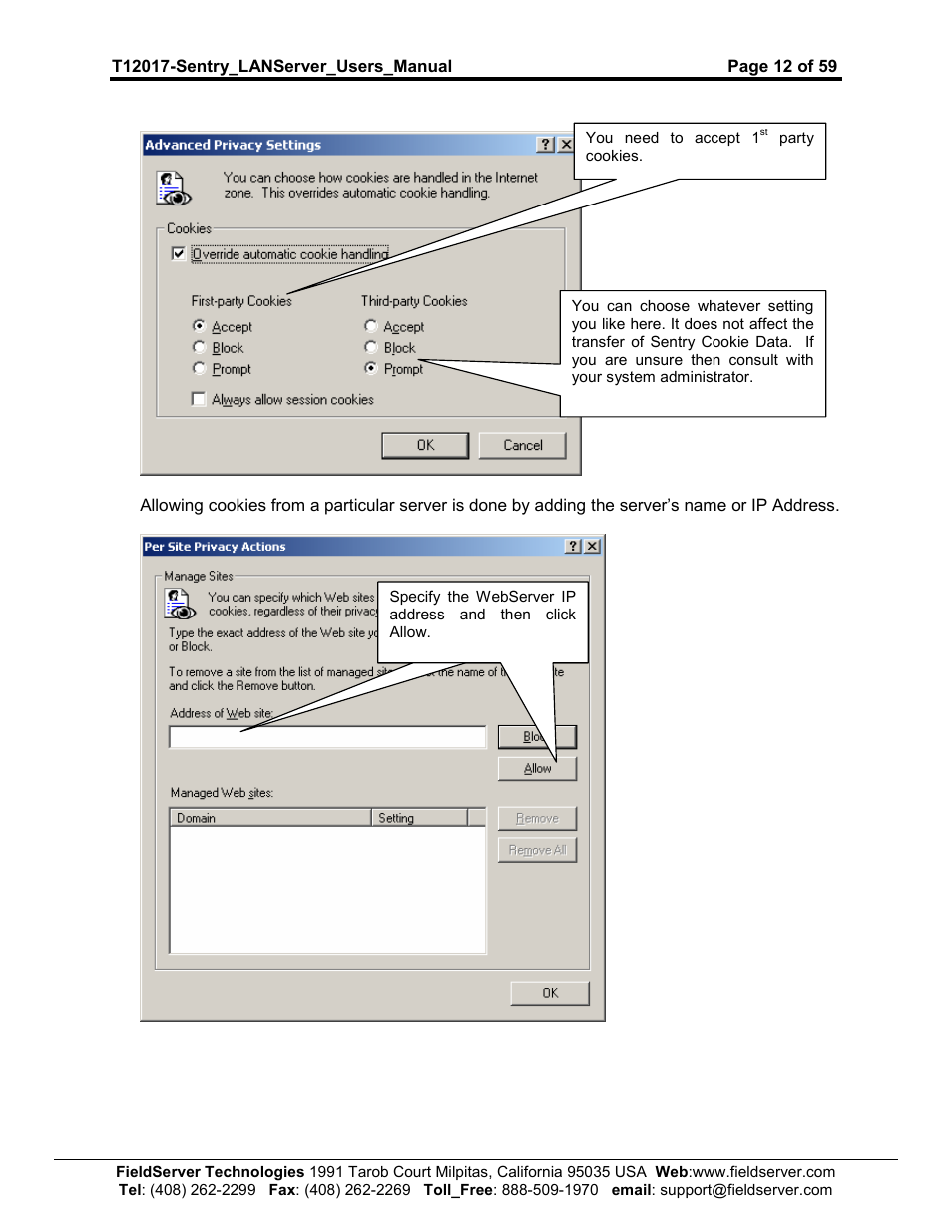 Sierra 5391-02 User Manual | Page 12 / 59