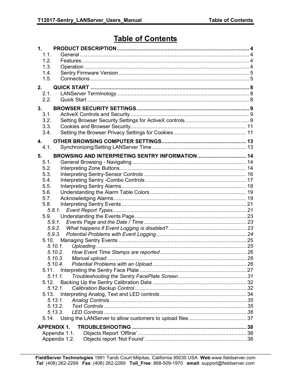 Sierra 5391-02 User Manual | Page 2 / 59