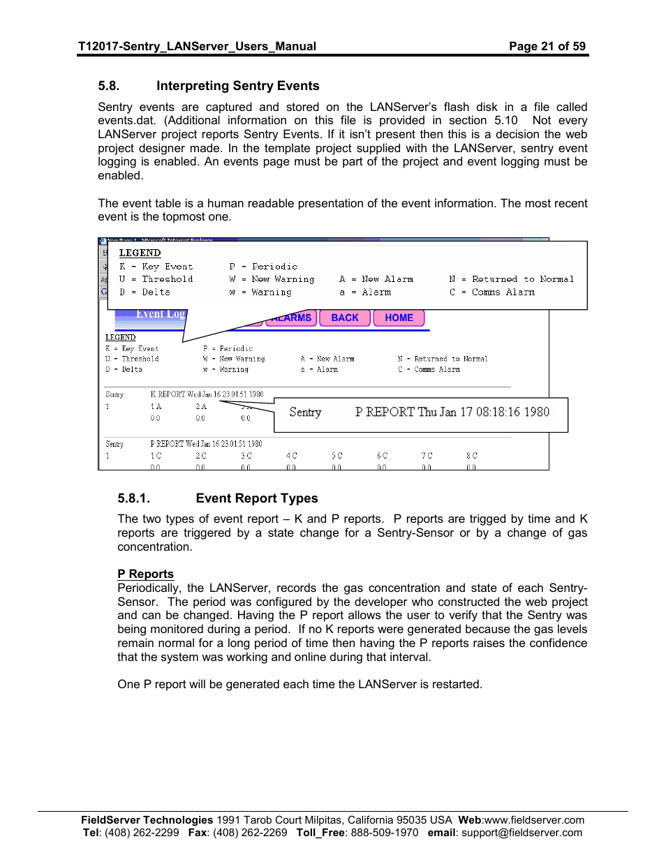 Sierra 5391-02 User Manual | Page 21 / 59