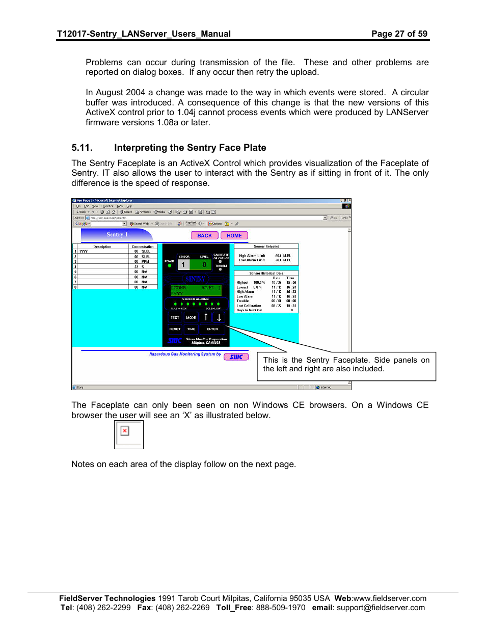 Sierra 5391-02 User Manual | Page 27 / 59