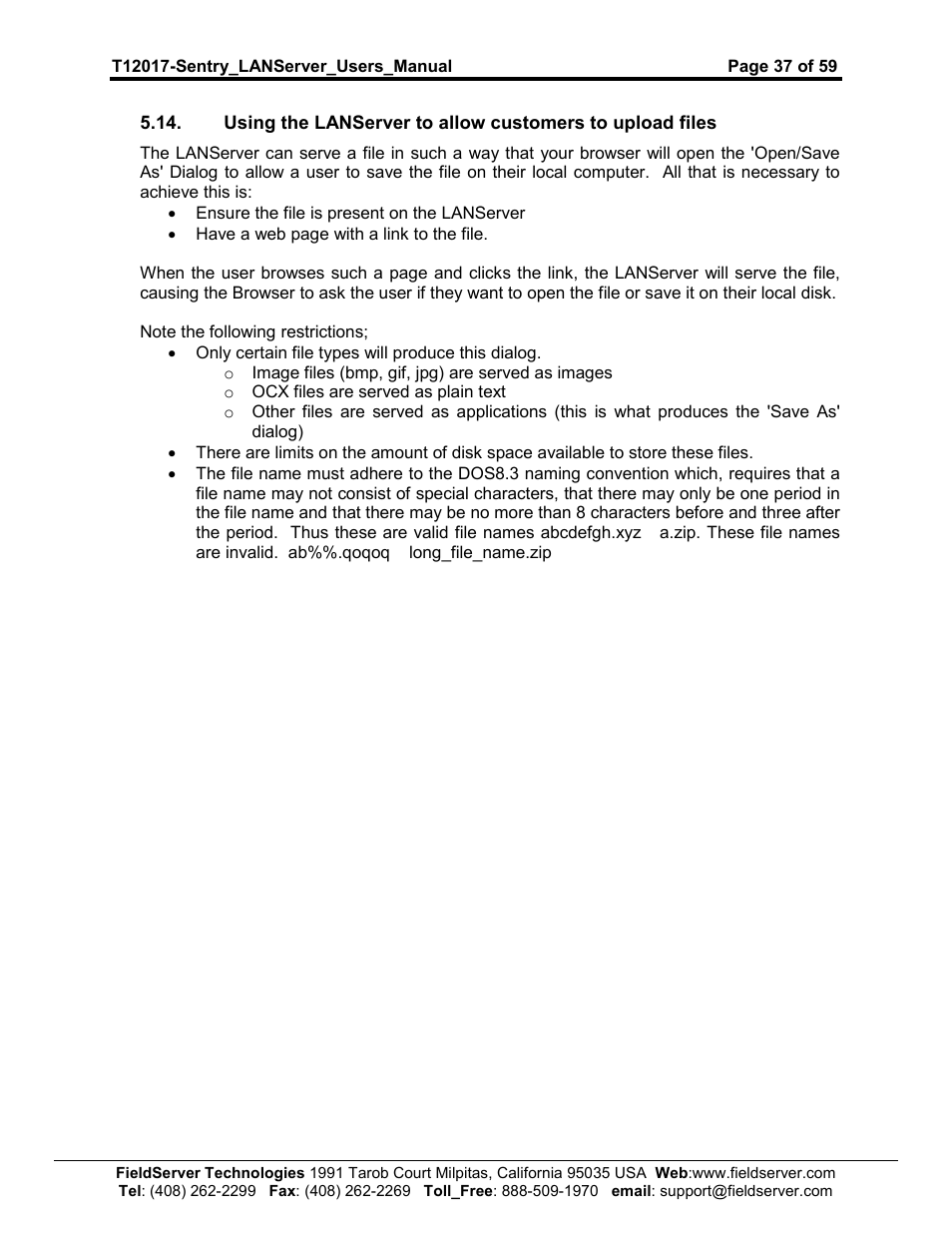 Sierra 5391-02 User Manual | Page 37 / 59