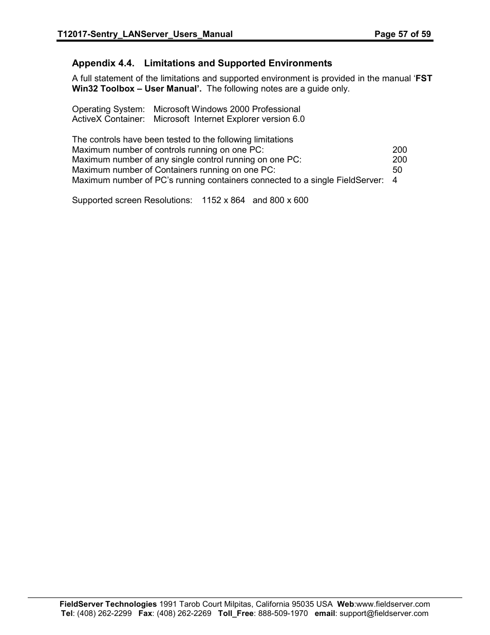 Sierra 5391-02 User Manual | Page 57 / 59
