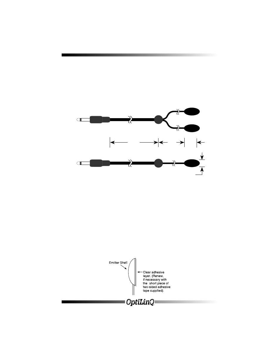 Sonance Visible and Dual Visible IR Emitter VE1 User Manual | 2 pages