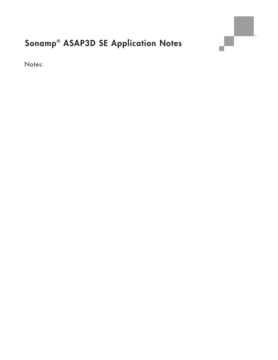 Sonamp | Sonance ASAP3D SE User Manual | Page 7 / 8