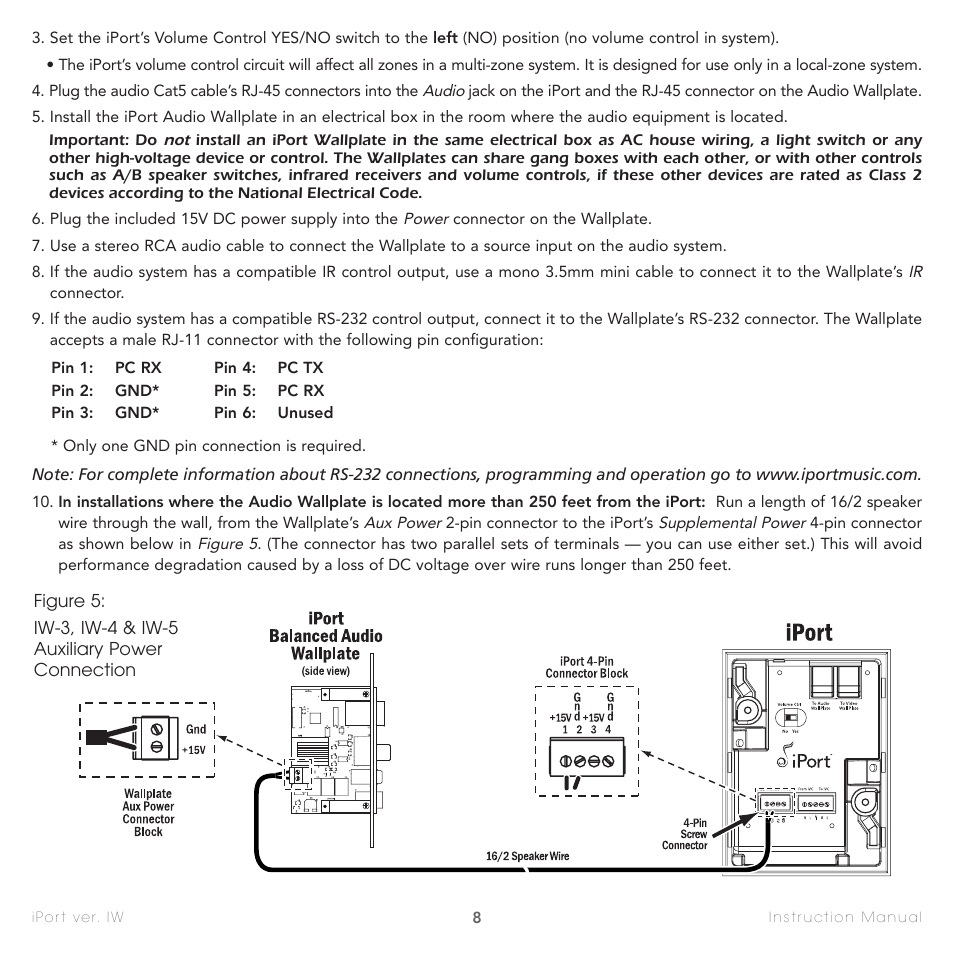 Sonance IW-1 User Manual | Page 8 / 16