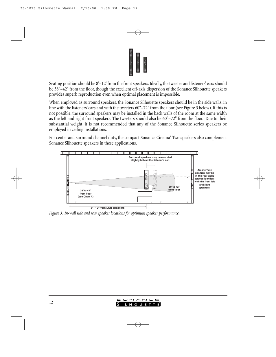 Sonance SILHOUETTE II User Manual | Page 11 / 26