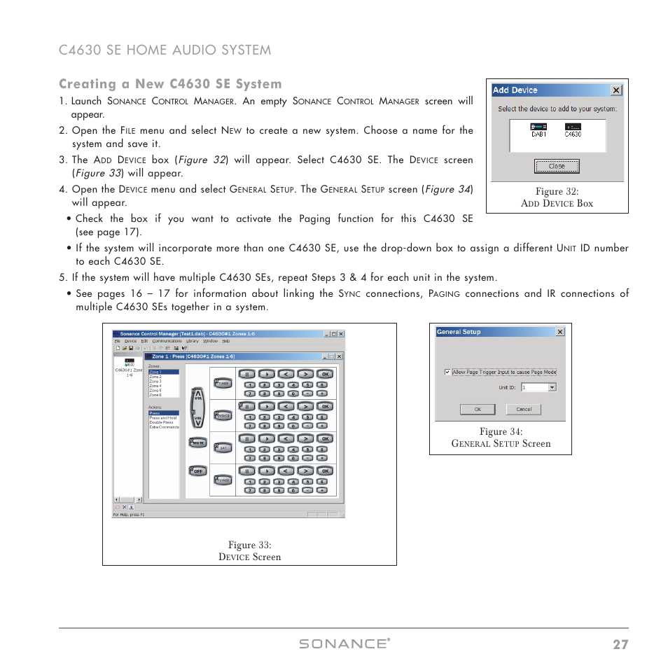 Sonance C4630 SE User Manual | Page 27 / 60