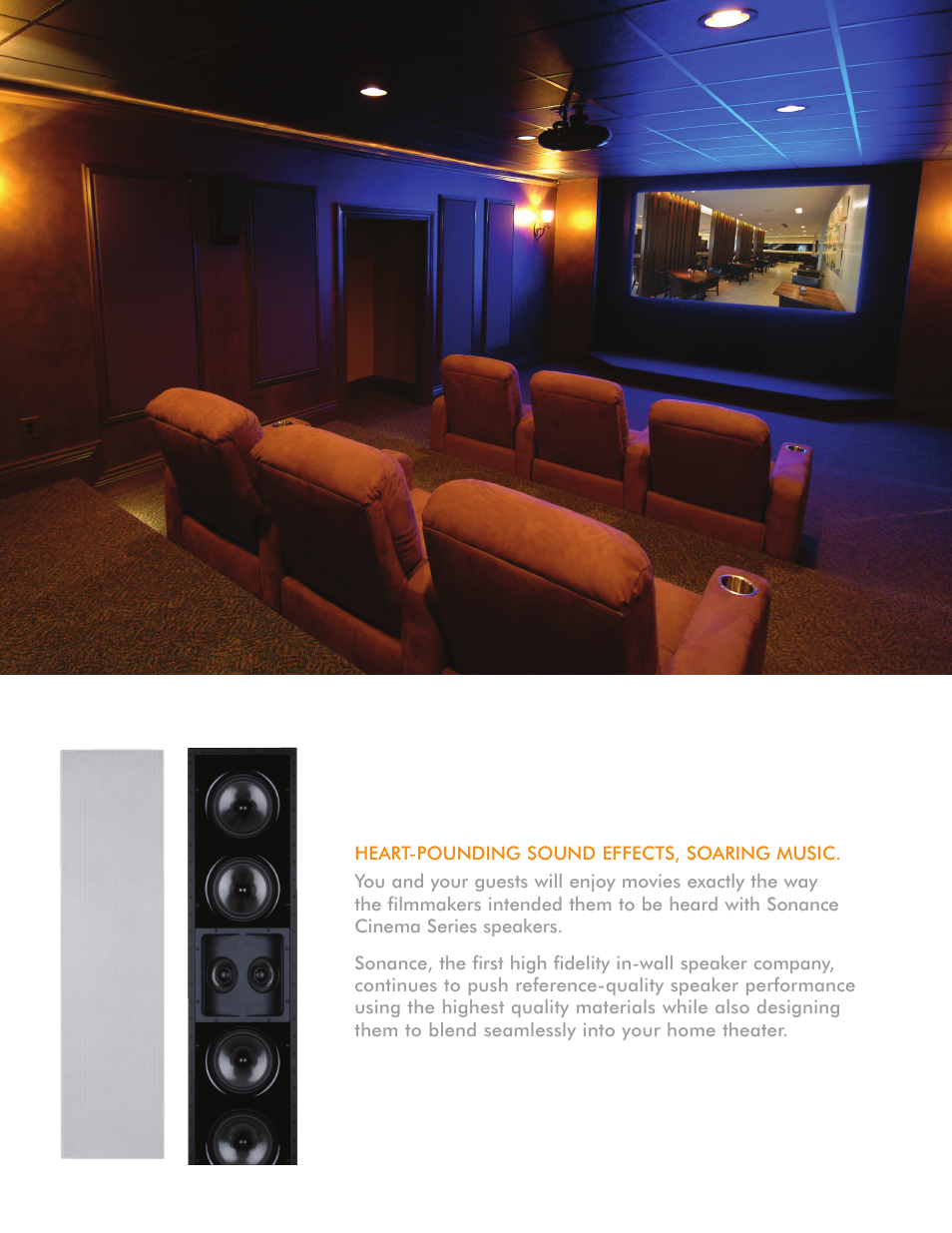Sonance Cinema Series User Manual | Page 5 / 6