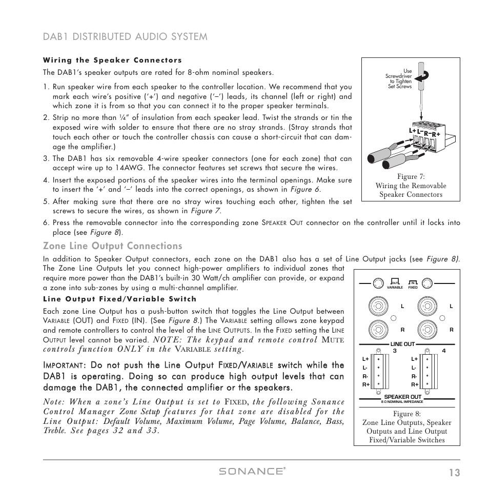 Sonance DAB1 User Manual | Page 13 / 68