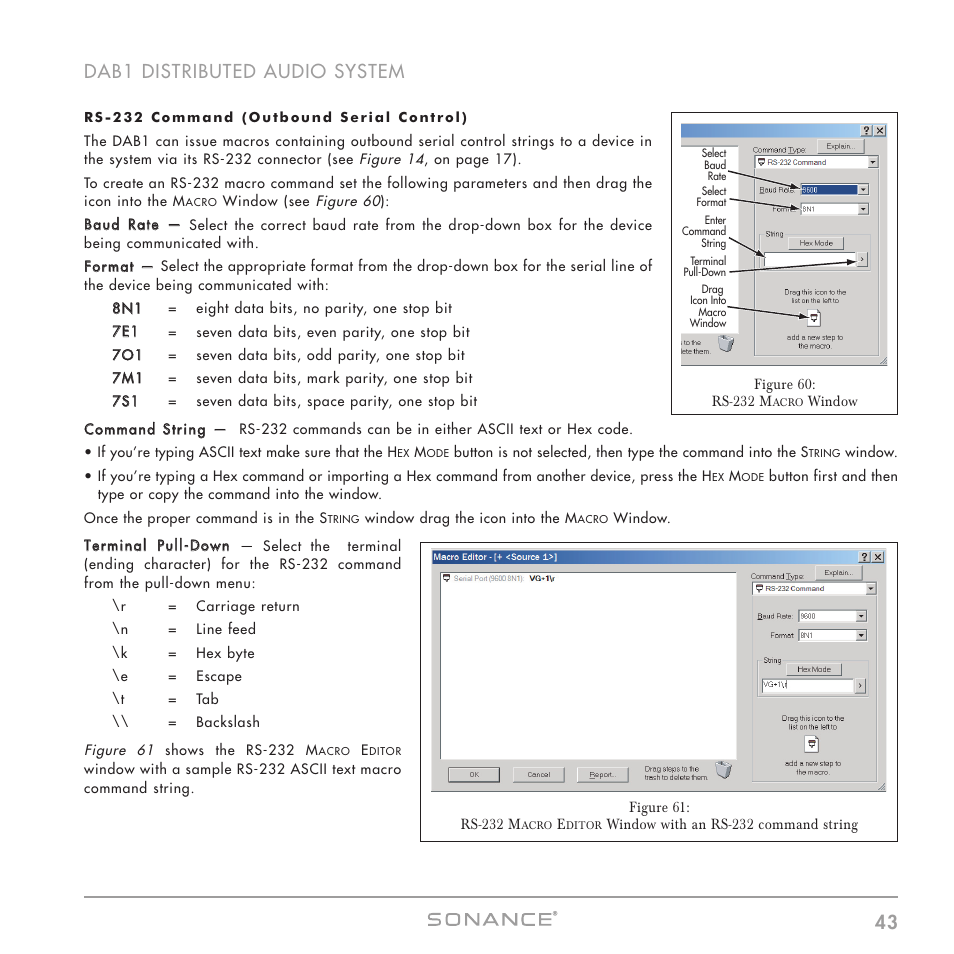 43 dab1 distributed audio system | Sonance DAB1 User Manual | Page 43 / 68