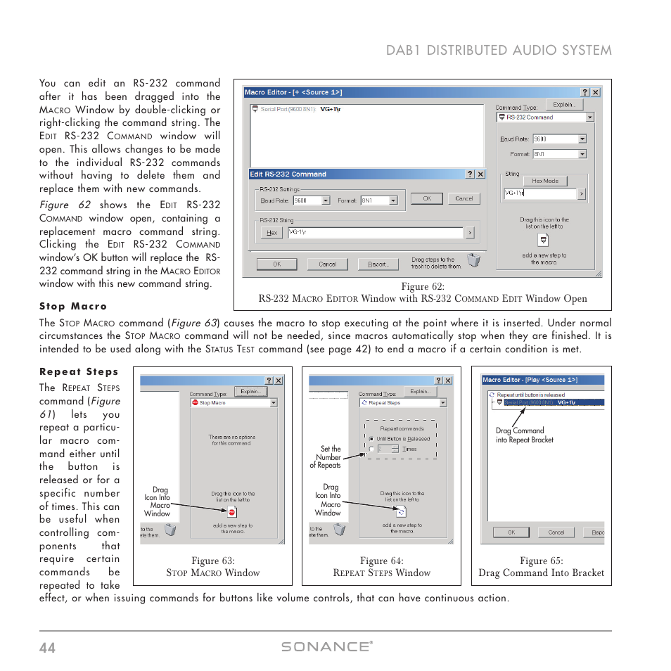 44 dab1 distributed audio system | Sonance DAB1 User Manual | Page 44 / 68