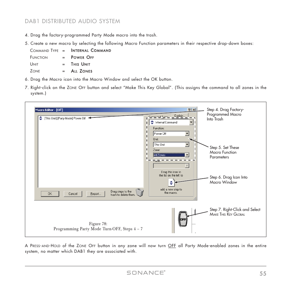 55 dab1 distributed audio system | Sonance DAB1 User Manual | Page 55 / 68