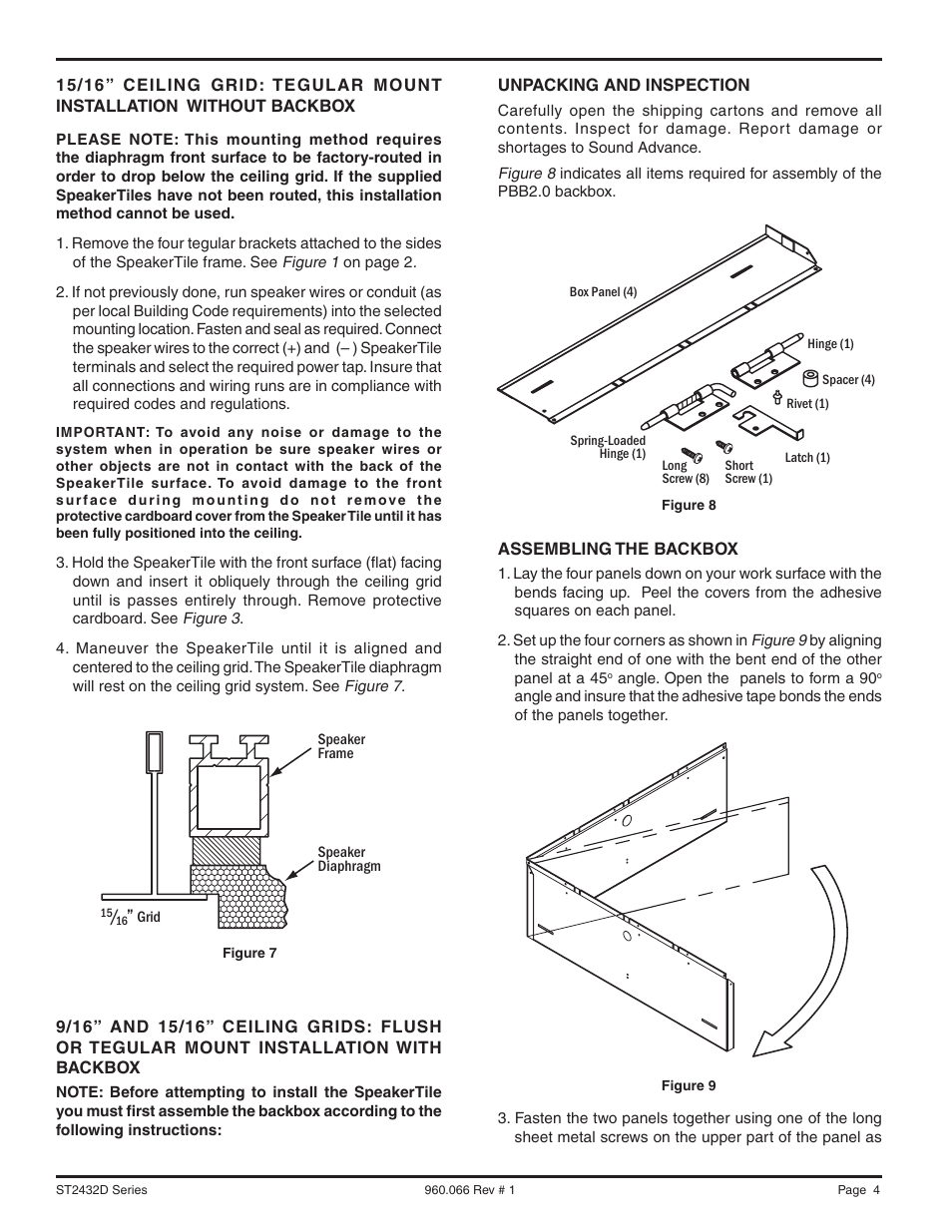 Sonance ST2432D User Manual | Page 4 / 8