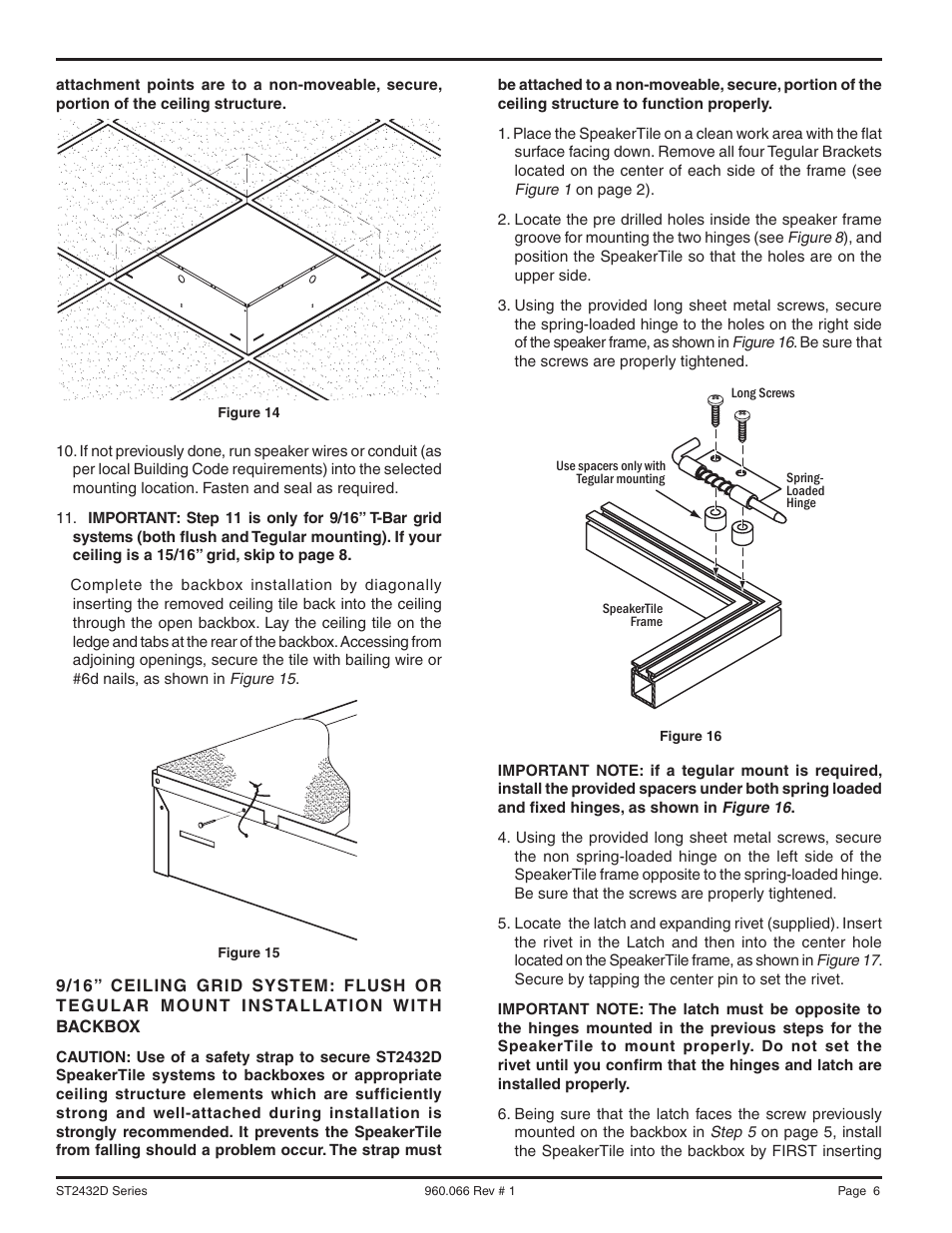 Sonance ST2432D User Manual | Page 6 / 8