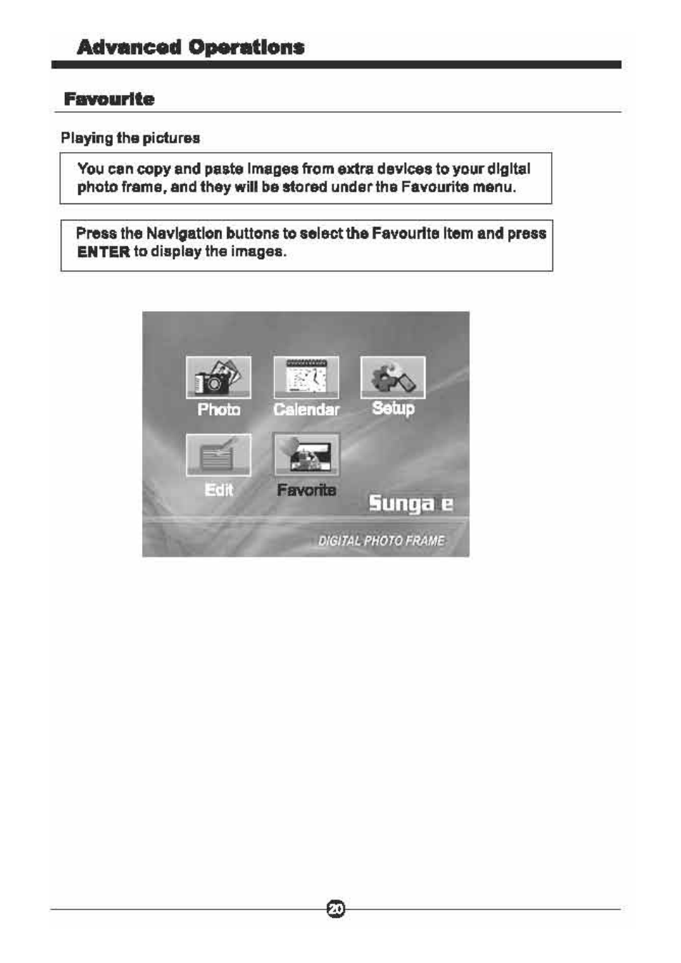 Т³гж 8 | Sungale CD352LD User Manual | Page 21 / 27