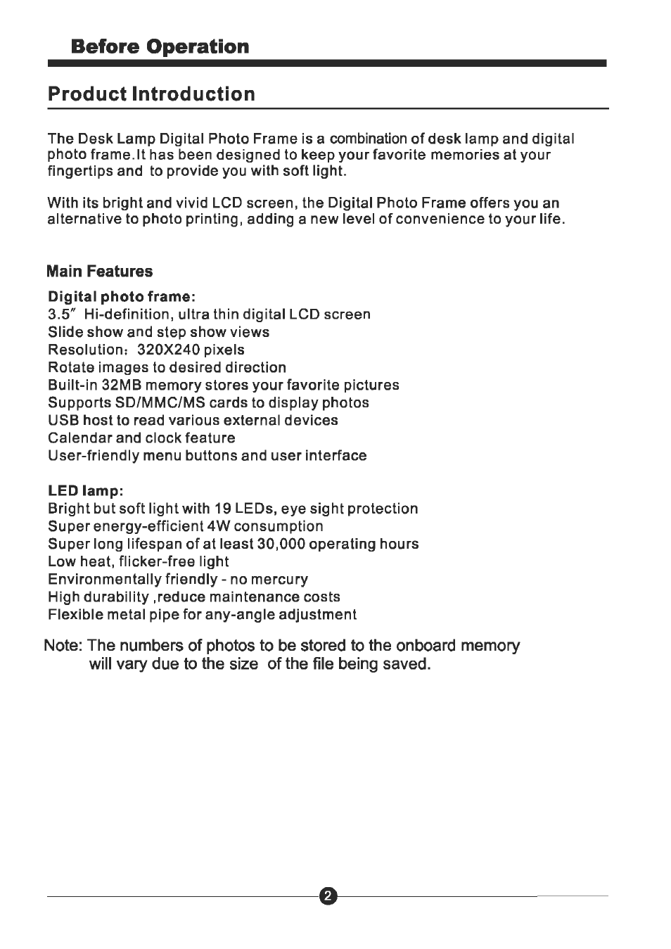 Т³гж 3 | Sungale CD352LD User Manual | Page 3 / 27