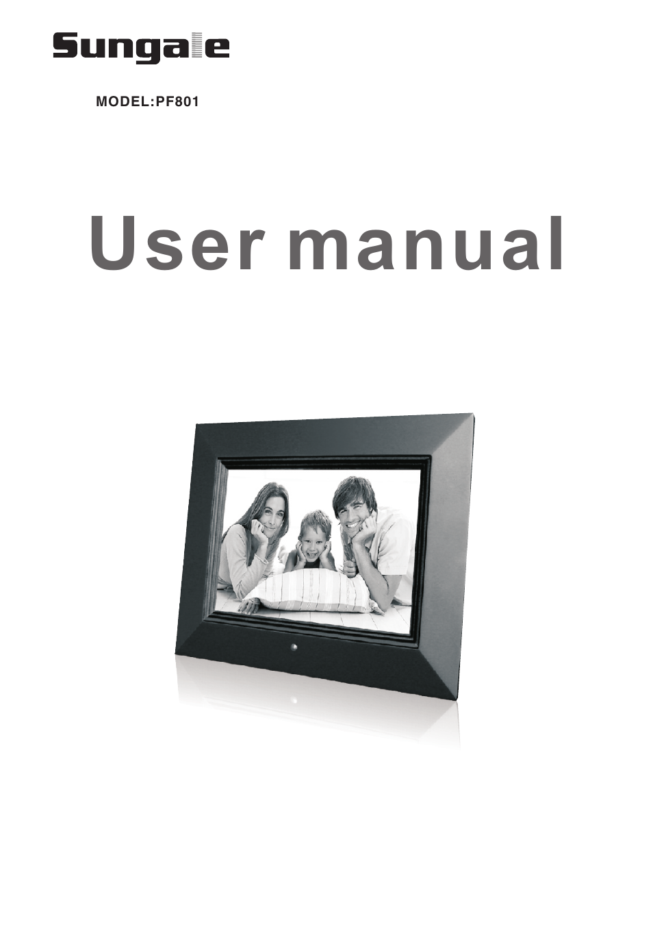Sungale PF801 User Manual | 25 pages
