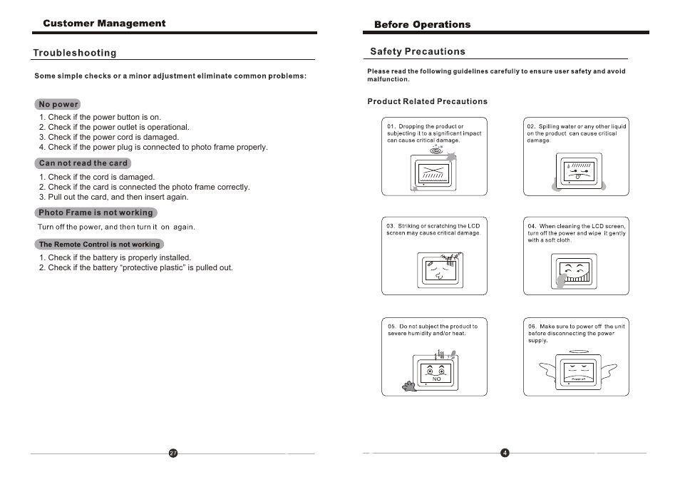 Т³гж 5 | Sungale CD803 User Manual | Page 5 / 32