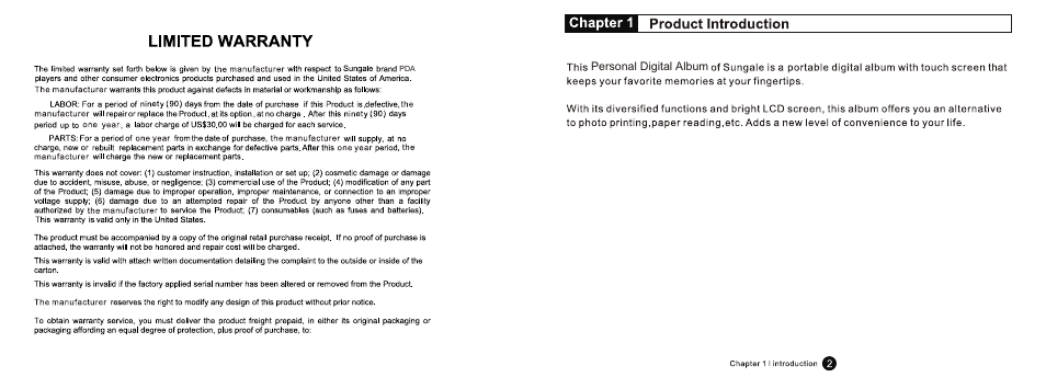 Т³гж 3 | Sungale ID350AT User Manual | Page 3 / 40