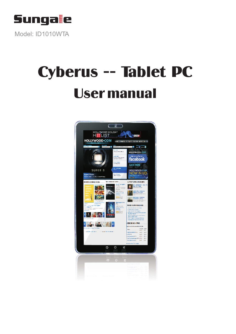 Sungale CYBERUS ID1010WTA User Manual | 21 pages