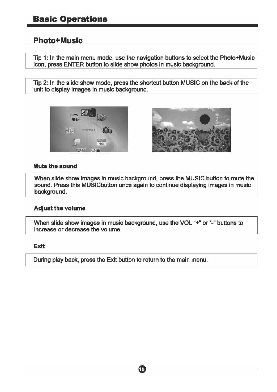 页 16 | Sungale CD806 User Manual | Page 16 / 32