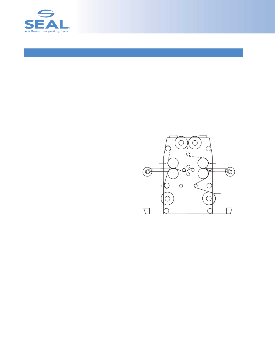 Figure 26. webbing for vinyl transfer | SEAL 6500 User Manual | Page 30 / 38