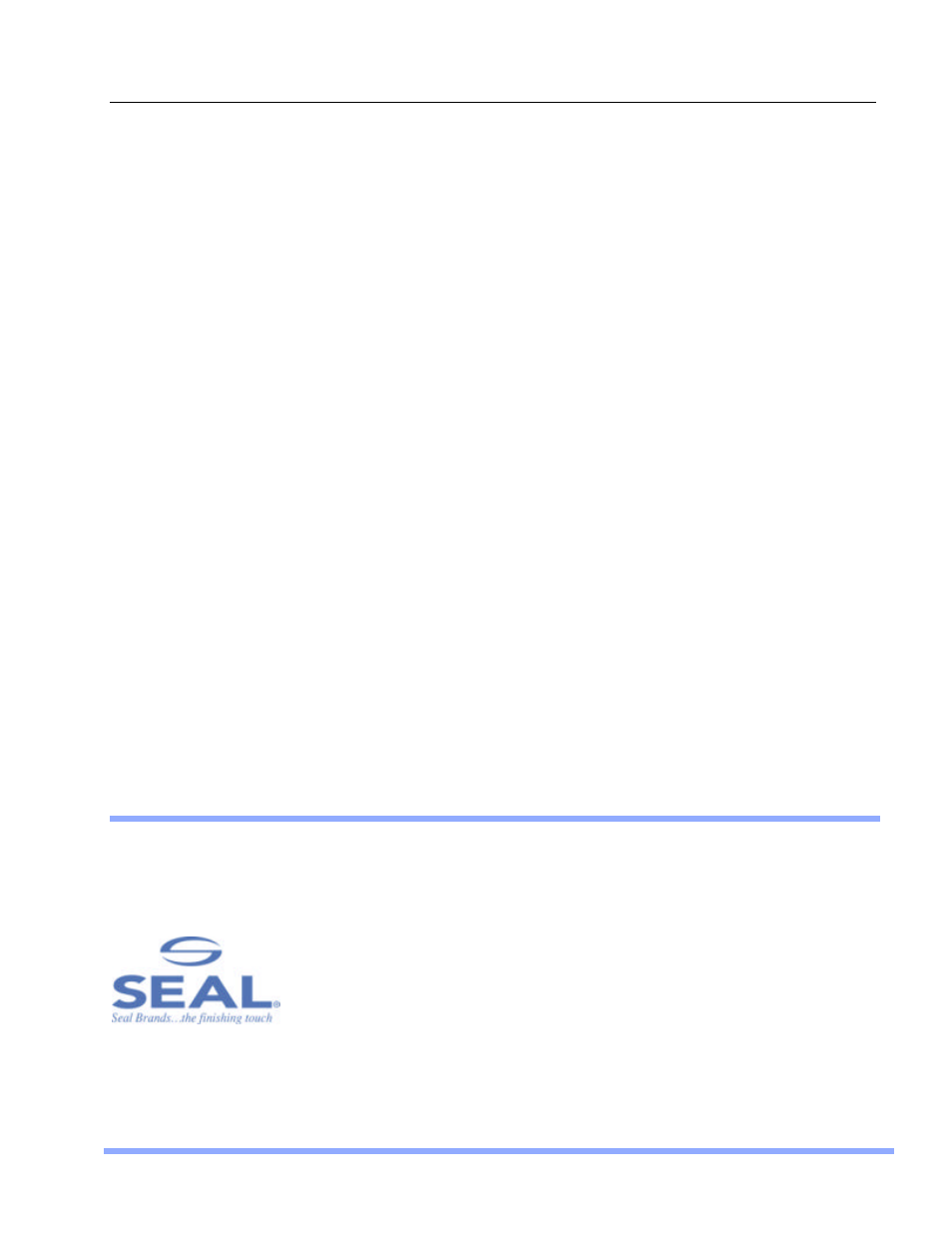 SEAL AQUA AS-1600 User Manual | Page 20 / 20