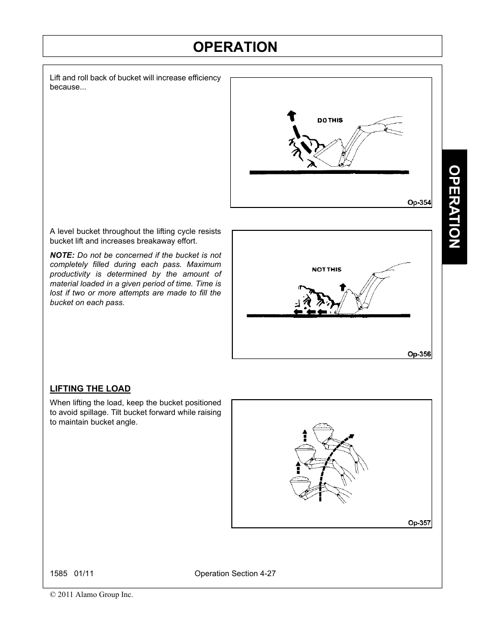 Operation, Opera t ion | Servis-Rhino F-4123C User Manual | Page 73 / 104