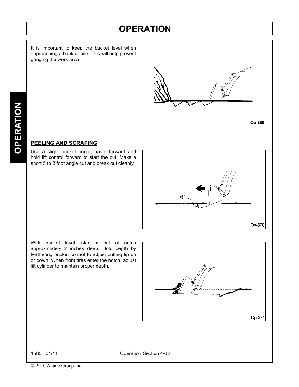 Operation, Opera t ion | Servis-Rhino F-4123C User Manual | Page 78 / 104