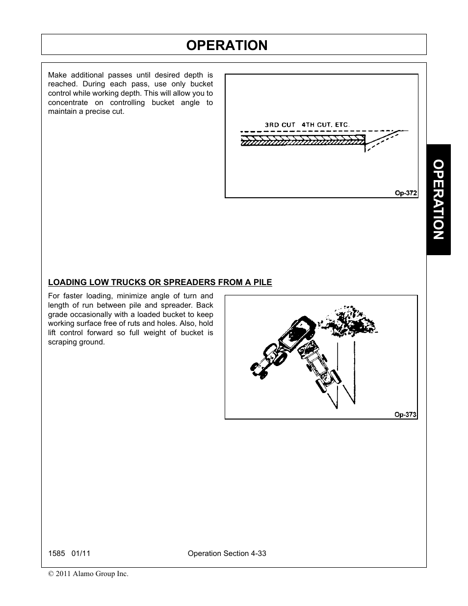 Operation, Opera t ion | Servis-Rhino F-4123C User Manual | Page 79 / 104