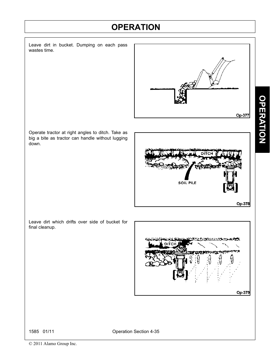 Operation, Opera t ion | Servis-Rhino F-4123C User Manual | Page 81 / 104