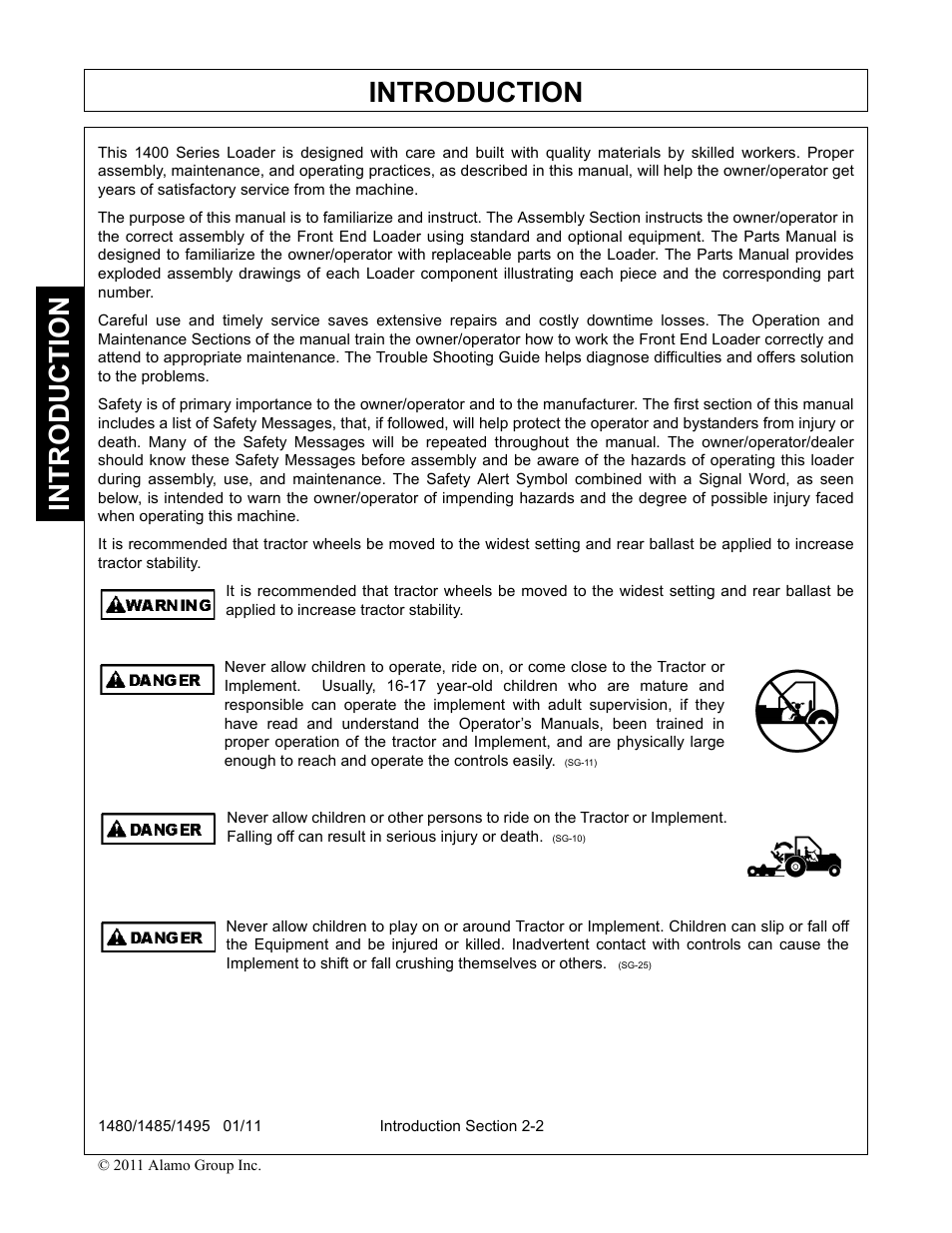 Introduction | Servis-Rhino 1495 User Manual | Page 30 / 104