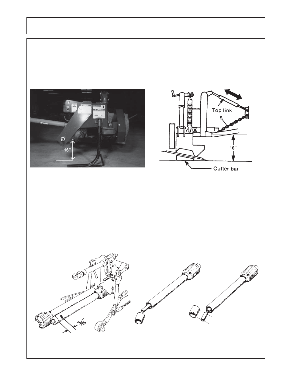 Iid shaft installation adjusting shaft length -3, Operation | Servis-Rhino DM124 User Manual | Page 79 / 106