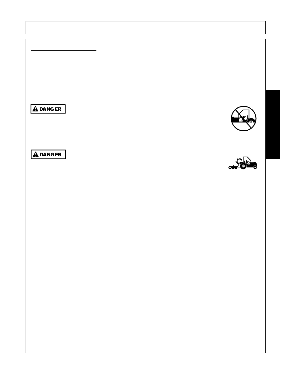 1 boarding the tractor, 2 dismounting the tractor, Boarding the tractor -9 dismounting the tractor -9 | Operation, Opera t ion | Servis-Rhino SE10-4A User Manual | Page 105 / 168
