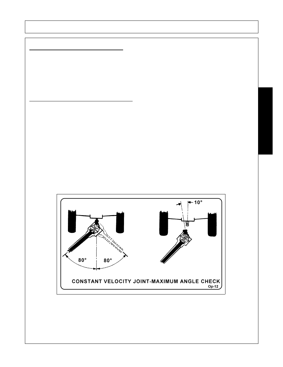 1 constant velocity (cv) driveline, Constant velocity (cv) driveline -17, Operation | Opera t ion | Servis-Rhino SE10-4A User Manual | Page 113 / 168