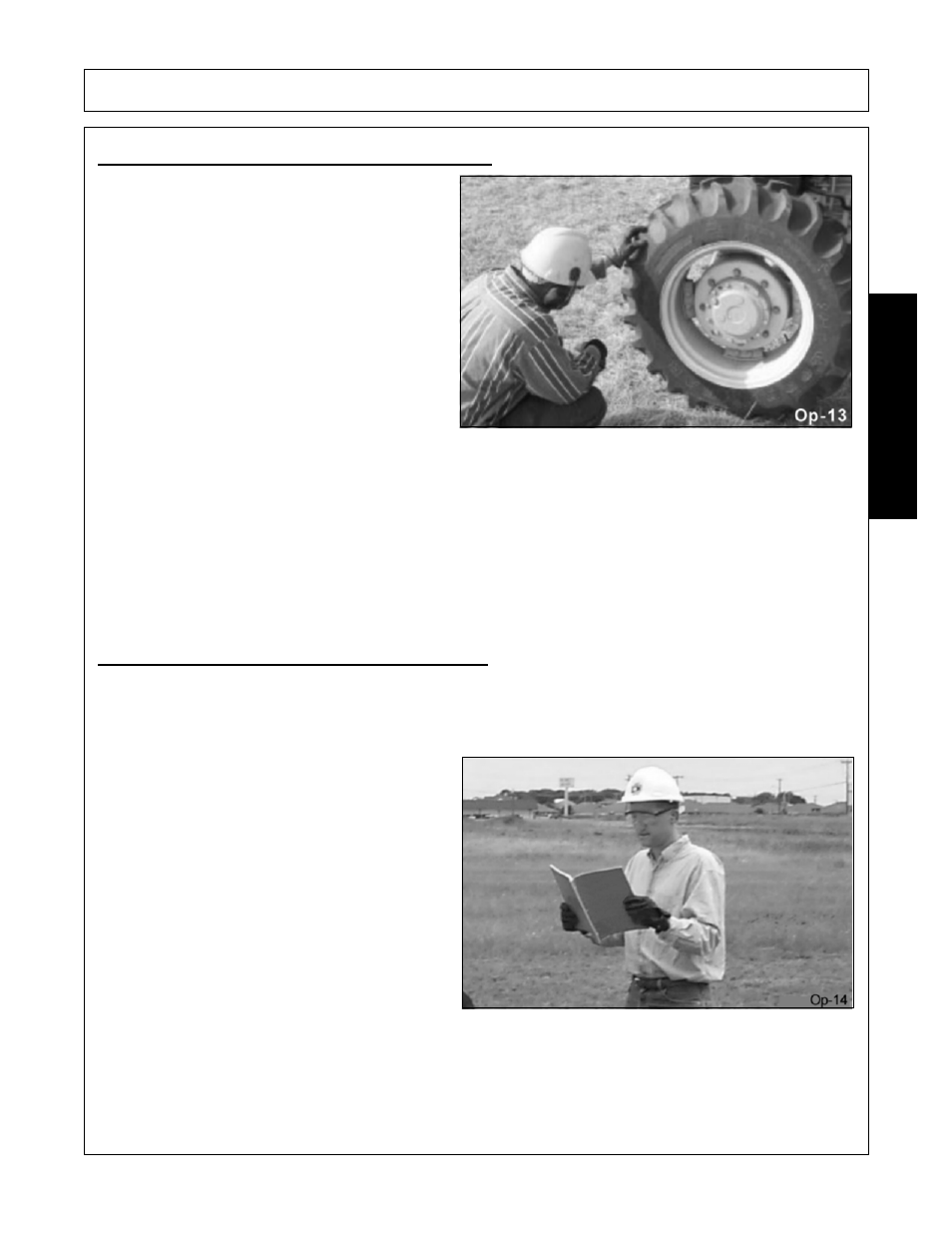 1 tractor pre-operation inspection/service, 2 mower pre-operation inspection/service, Operation | Opera t ion | Servis-Rhino SE10-4A User Manual | Page 115 / 168