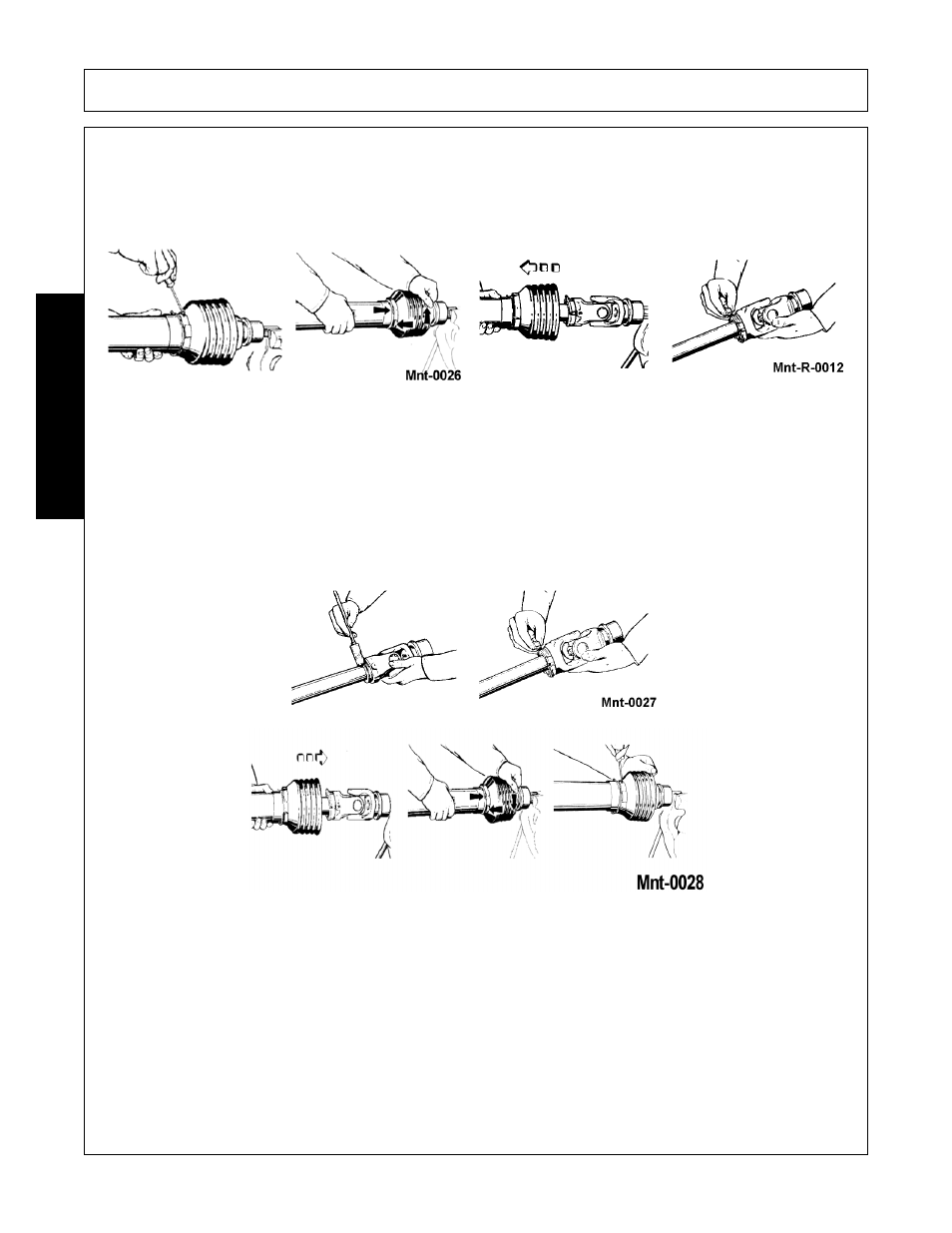 Cat iv wing driveline shields, Cat iv wing driveline shields -8, Maintenance | Servis-Rhino SE10-4A User Manual | Page 152 / 168