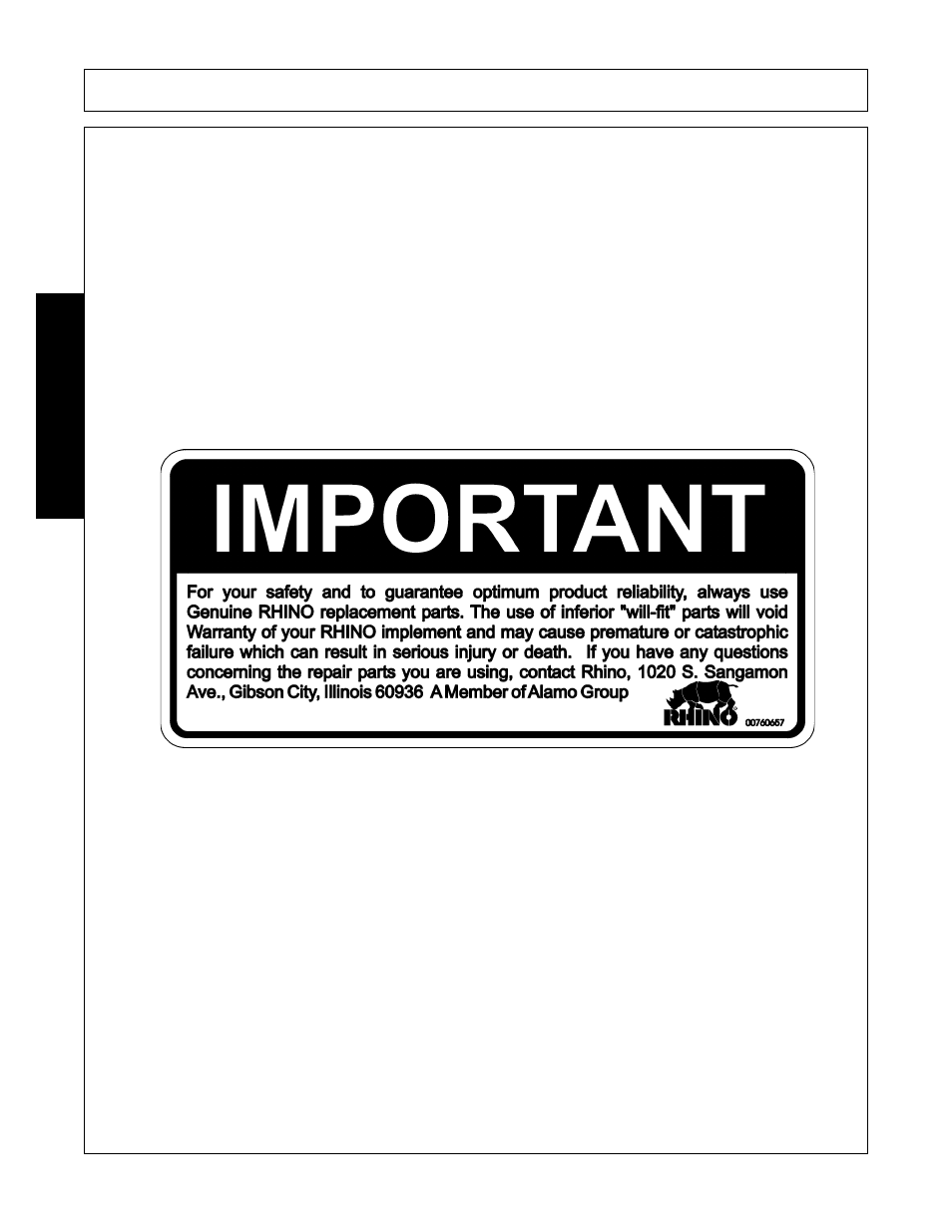 Attention owner/operator, Attention owner/operator -4, Introduction | Servis-Rhino SE10-4A User Manual | Page 84 / 168