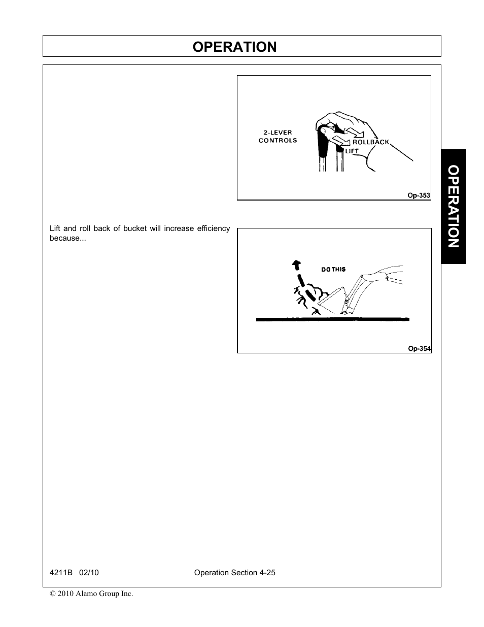 Operation, Opera t ion | Servis-Rhino 4211B User Manual | Page 71 / 104