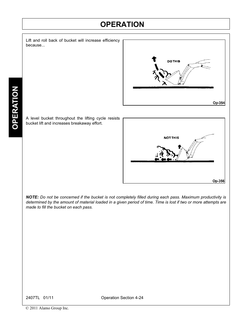Operation, Opera t ion | Servis-Rhino 2407TL User Manual | Page 64 / 100