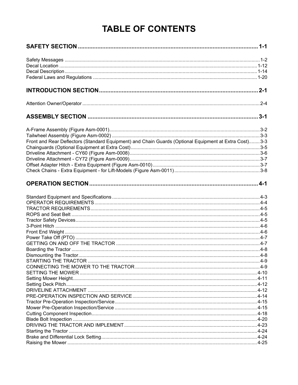 Servis-Rhino CY72 User Manual | Page 3 / 136