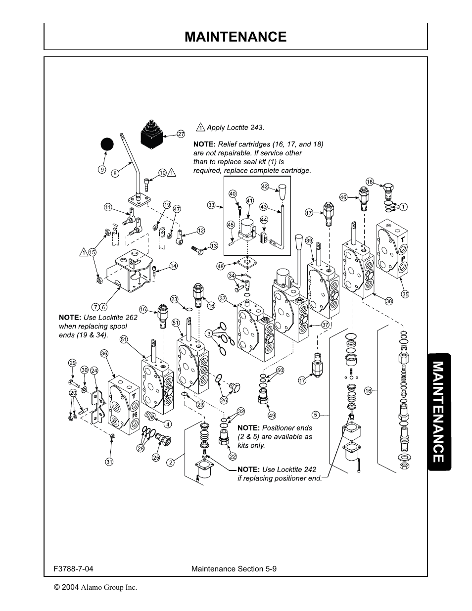 Maintenance | Servis-Rhino 95HD User Manual | Page 37 / 42