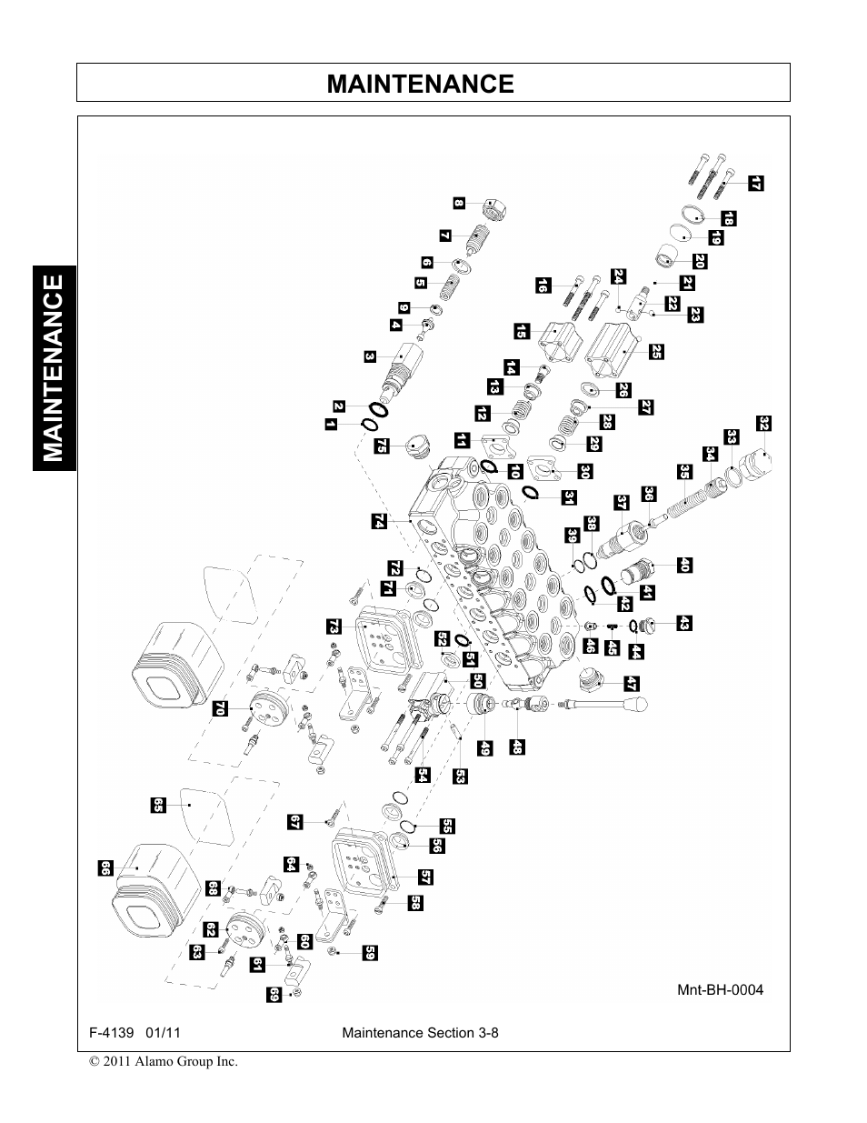 Maintenance | Servis-Rhino 60C User Manual | Page 44 / 50