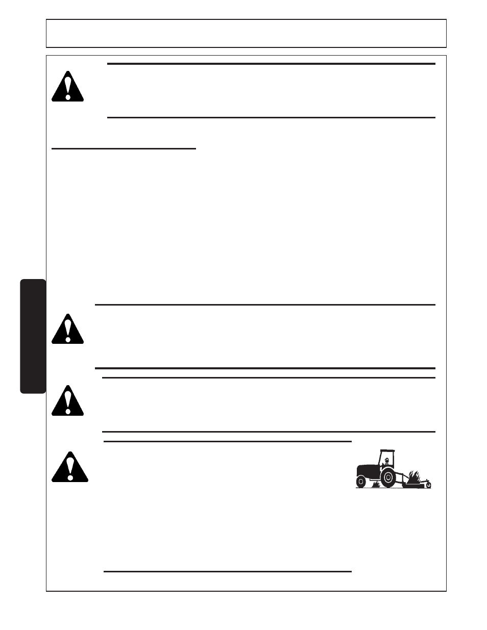 5) operating the mower -26, Operation, Opera tion | 5 operating the mower | Servis-Rhino FM84A User Manual | Page 100 / 128