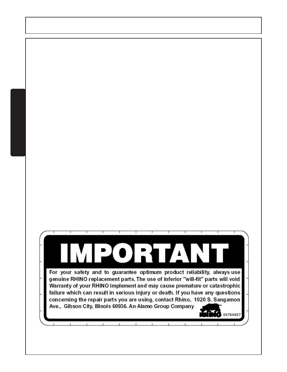 Introduction | Servis-Rhino FM84A User Manual | Page 70 / 128