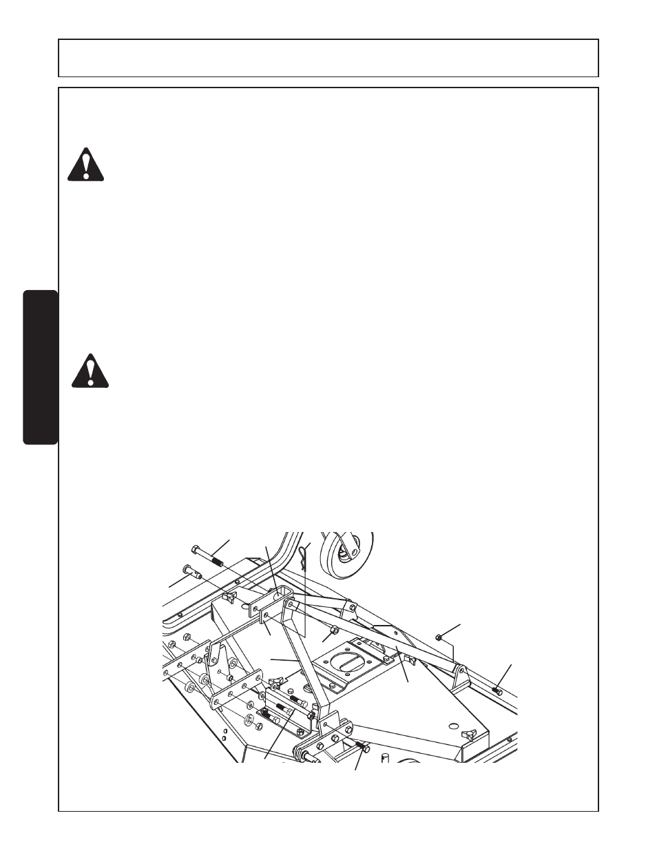 A-frame attachment -2, Assembly assembl y | Servis-Rhino FM84A User Manual | Page 72 / 128