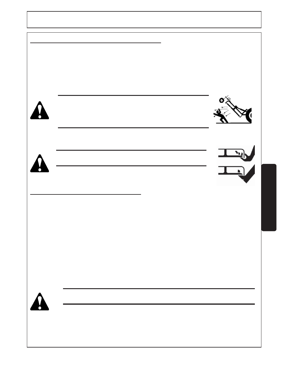 3) engaging the power take off (pto) -25, 4) pto rpm and ground speed -25, Operation opera tion | 4 pto rpm and ground speed, 3 engaging the power take off (pto) | Servis-Rhino FM84A User Manual | Page 99 / 128